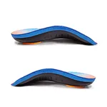 Athletic 3/4 arch insoles - supports running/jumping without restricting toes